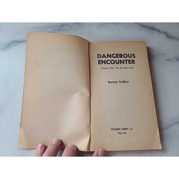 Dangerous Encounter By Darwin Teilnet Paperback - Picture 3 of 10